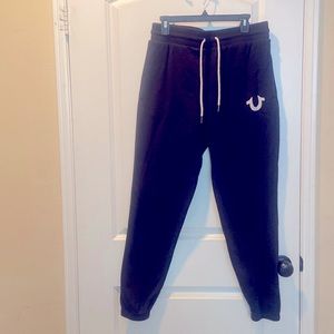 True Religion Classic Logo Jogger Sweatpant Size Med